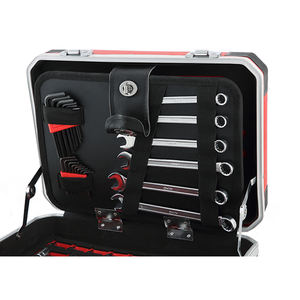 Estuche <span class=keywords><strong>de</strong></span> <span class=keywords><strong>herramientas</strong></span> multifuncional <span class=keywords><strong>de</strong></span> alta calidad, maletín <span class=keywords><strong>de</strong></span> plástico personalizado <span class=keywords><strong>de</strong></span> espuma, negro y rojo, sin <span class=keywords><strong>herramientas</strong></span> - Product Image 5