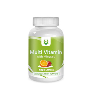 Gomitas Multivitamínicas y Minerales OEM ODM con 15 Nutrientes Esenciales para Niños y Adultos, 120 Gomitas, Deliciosos Sabores a Frutas - Product Image 1