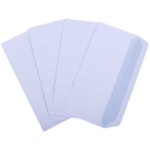Sobre de Papel Offset Blanco, Autoadhesivo, para Oficina, 80gsm 100gsm, para Invitaciones y Documentos - Product Image 3