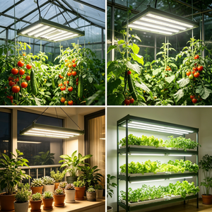 <span class=keywords><strong>Mini</strong></span> lampe de culture LED à spectre complet 120W pour culture hydroponique en <span class=keywords><strong>serre</strong></span> de légumes, installation facile - Product Image 5