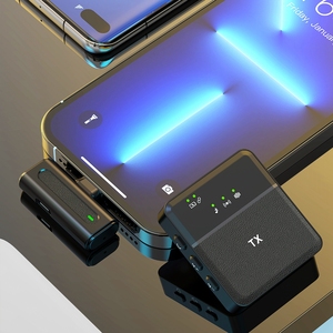 Micrófono Inalámbrico de Solapa SX8 con Reducción de Ruido para Podcasts en Vivo, Micrófono Lavalier para Vlogging, Cámara, Entrevistas y Grabaciones en Vivo - Product Image 6