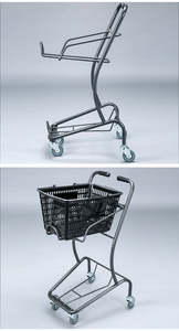 รถเข็น2ชั้นขนาดเล็กสไตล์ญี่ปุ่นมี4ล้อ - Product Image 6