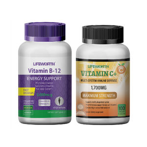 Lifeworth Vitamine <span class=keywords><strong>B1</strong></span> Supplement Multi-B Vitamine <span class=keywords><strong>B1</strong></span> <span class=keywords><strong>B6</strong></span> <span class=keywords><strong>B12</strong></span> Capsule - Product Image 2