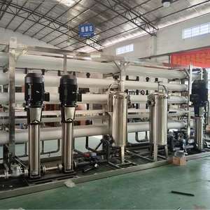 Station de traitement d'eau RO 20T |   Système de <span class=keywords><strong>pompe</strong></span> et de PLC à osmose inverse pour l'eau pure industrielle et le recyclage des eaux usées - Product Image 1