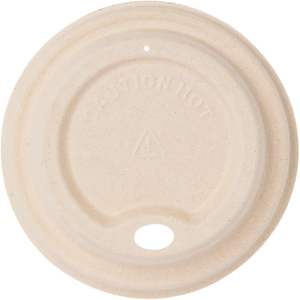 Couvre-boîtes en bagasse 80 mm 90 mm pour gobelets de 8 oz et 12 oz - Product Image 3