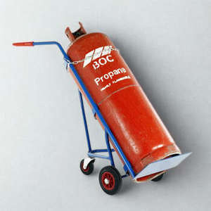 Carro para Cilindros de Gas Propano, Resistente, para Manejo de Cilindros de GLP, para Uso Industrial y Comercial en Almacenes - Product Image 3