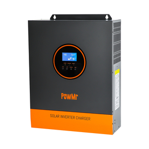 Onduleur solaire monophasé PowMr 5KW 48V 120-450Vdc large tension 80A MPPT onde sinusoïdale pure tout en un onduleur solaire - Product Image 3