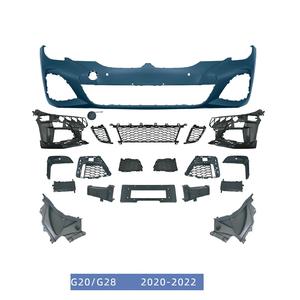 Conjunto de parachoques delantero y trasero para coche G20 G28, actualización estilo MT, kits de carrocería completa para BMW Serie 3 G20 G28 2020 2021 2022 2023 - Product Image 5