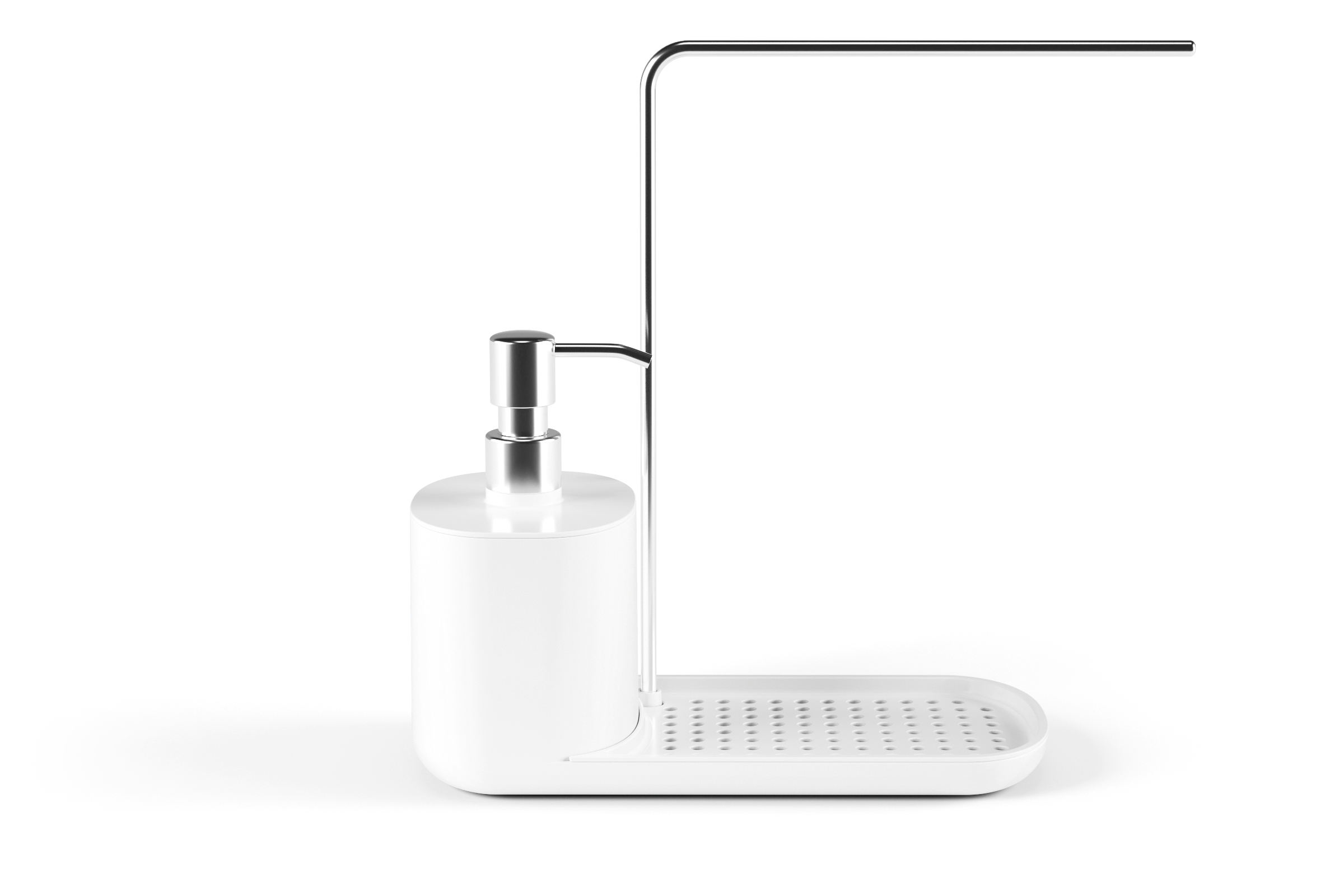 พร้อมหัวปั๊มสีเงินและเสาสแตนเลส