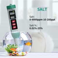 LABONE Nouveau design 7 en 1 PH/TDS/EC/SALINITÉ/TEMP/ORT/SG Mètre pour piscine à poissons et piscine Support personnalisé OEM/ODM/OBM