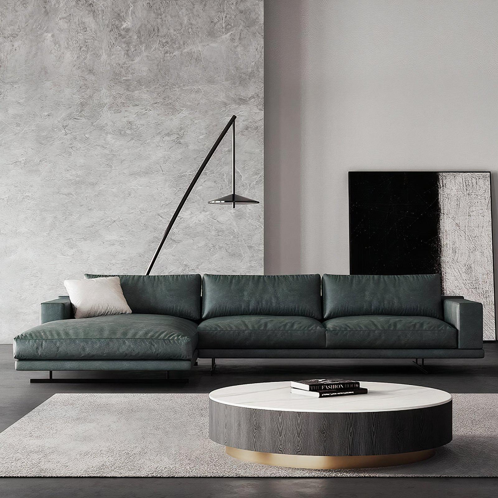 Luxury sectional lounge home furniture couches metal base woven fabric living room sofas