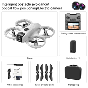 M88max dòng chảy quang học trên không UAV DRONE 4k ESC máy ảnh sở thích Drone điện thoại thông minh 2.4G <span class=keywords><strong>WIFI</strong></span> FPV Drone <span class=keywords><strong>Quadcopter</strong></span> 100m - Product Image 6