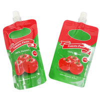 Pochette Doypack à bec verseur pour emballage personnalisé de ketchup, sauce tomate et condiments – Vente directe usine
