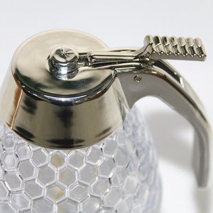 Transparent Acrylic <strong>Honey</strong> <strong>Dispenser</strong>, Press <strong>Honey</strong> Pot, Hot Sale Squeeze <strong>Honey</strong> Bottle - Product Image 5