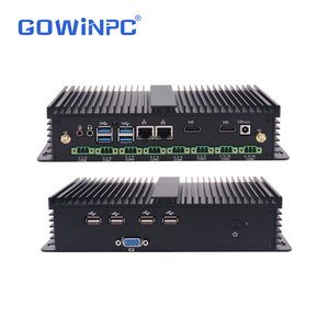 Mini PC industriel Gowin Core i3 i5 i7 6ème 7ème 8ème génération, boîtier en aluminium sans ventilateur, double LAN 6200u 7100u 8250u - Product Image 3