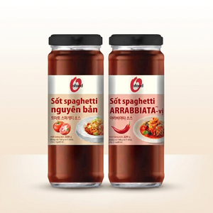 Sauce tomate pour spaghetti O'food 220g |   Sauce à pâtes de style italien classique, prête à l'emploi pour la vente au détail et en gros - Product Image 5