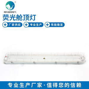 Lámpara de Techo Fluorescente Marina JCY43-2EF, Luminaria CFL para Áreas con Condensación, Diseño de Tubo - Product Image 2