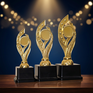Trofeo Decorativo Portátil de Madera con Grabado y Diseño Moderno para Campeones Deportivos, Ganadores Escolares, Premios de Excelencia Empresarial - Product Image 1