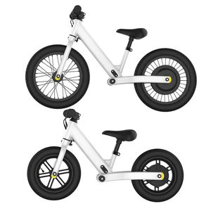 Meilleur cadeau pour enfants K1 12 pouces Vélo électrique à équilibre <span class=keywords><strong>avec</strong></span> cadre en aluminium <span class=keywords><strong>avec</strong></span> frein à câble et <span class=keywords><strong>panier</strong></span> en plastique 120W 24V - Product Image 6