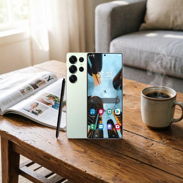 Stylish S25 Ultra 4G Smartphone Octa Core Android 13 Smartphone Big Screen 4K 5000mAh Battery Dual SIM Brand New