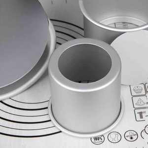 Molde para <span class=keywords><strong>Pastel</strong></span> de Chifón de Fondo Fijo Recto de 4-8 Pulgadas, Antiadherente, Resistente al Calor, Apto para Microondas, Venta al por Mayor de Fábrica - Product Image 5