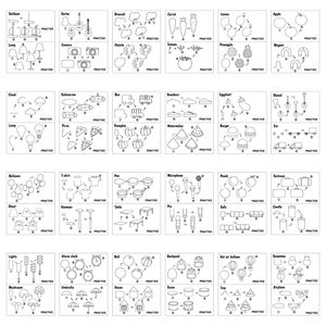 <span class=keywords><strong>Livre</strong></span> de coloriage et de dessin pour enfants, simple, avec des dessins de <span class=keywords><strong>croquis</strong></span> et des gribouillis, apprentissage étape par étape, éducation précoce, éveil, divertissement - Product Image 5