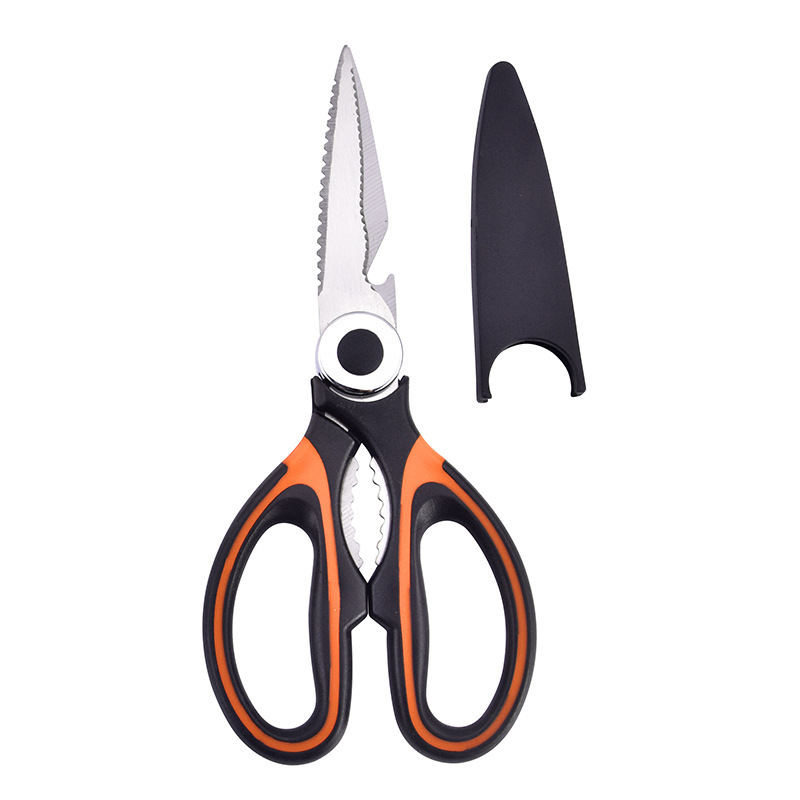 black-orange with two teeth