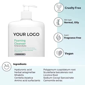 Biểu Tượng Tùy Chỉnh Mụn Bọt Làm Sạch Nhãn Hiệu Riêng Sáng Mặt Bọt Sữa Rửa Mặt Cho Da Dầu - Product Image 5