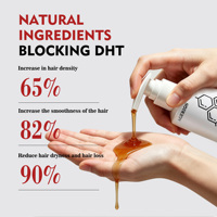 Shampooing et après-shampoing activateur de follicules AHK-CU Copper Tripeptide-3 de qualité clinique, stoppe la chute des cheveux, favorise la repousse, soin du cuir chevelu