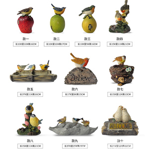Mangeoires à oiseaux en résine personnalisées ange fille fée <span class=keywords><strong>jardin</strong></span> Statue mangeoire à oiseaux bain pour l'extérieur maison artisanat résine cour décor Sculpture - Product Image 3