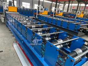 Machine de formage de rouleaux pour toiture à <span class=keywords><strong>demi</strong></span>-couche, machine de fabrication de tuiles de toit, matériaux de construction - Product Image 4