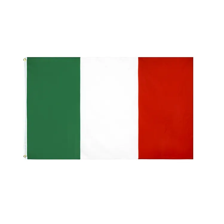 Bandera Nacional Italiana de gran tamaño, publicidad al aire libre, promoción, 3x5 pies