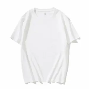Pure cotton round collar T shirt, 2021 group service, corporate advertising T-shirt, short sleeve print logo