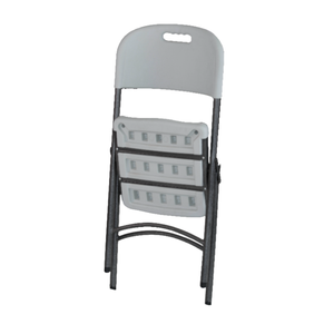 Best-seller 650 Lbs Capacité de chargement Chaises pliantes en plastique HDPE pour réunion, fête, camping, <span class=keywords><strong>location</strong></span>, événements - Product Image 3