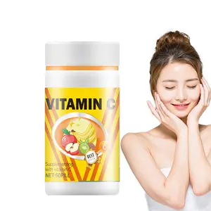 Personalizzare il supplemento Multi-sapore di vitamina C migliorare la memoria compresse di vitamina C per lo sbiancamento della pelle