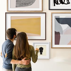 Cornice Fotografica <span class=keywords><strong>in</strong></span> Legno Moderna ed Ecologica, Leggera, Pieghevole e Resistente <span class=keywords><strong>Dimensioni</strong></span> 20,32x25,40 <span class=keywords><strong>cm</strong></span>. Da appendere verticalmente o orizzontalmente - Product Image 5