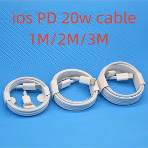 Câble de charge rapide PD Type-C vers Micro USB 20W avec blindage tressé, longueur 1m/2m/3m pour iPhone 11/14 Pro Max et appareils iOS - Product Image 2