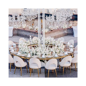 OEM Pattern Back Stainless Steel Banquet <b>Stackable</b> <b>Chairs</b> Hotel Party Event <b>Chairs</b> Banquet Wedding Nordic <b>Dining</b> <b>Chairs</b> - Product Image 1