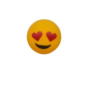 Lámpara Decorativa de 15 cm con Cara Sonriente y Ojos de Corazón, Accesorio para Lámpara de Aceite - Product Image 1