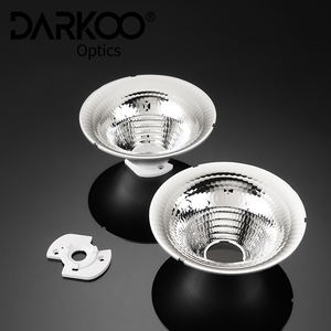 Cúpula Reflector de PC Recubierta de Aluminio para LED COB, Incluye Cubierta de Lámpara y Base de Soporte, Lente Óptica para Iluminación Comercial Interior - Product Image 4