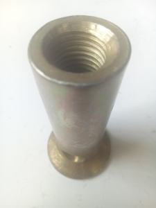 Insert de levage en acier massif de fabrication industrielle avec revêtement en zinc, forme ronde, trou croisé, pour utilisation en parc - Product Image 6