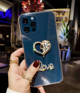 Nuova <span class=keywords><strong>Cover</strong></span> Personalizzata 3D Fatta a Mano con Diamanti Bling per <span class=keywords><strong>iPhone</strong></span> <span class=keywords><strong>11</strong></span> 12 13 14 15 16 17 Plus Pro Max - Product Image 2