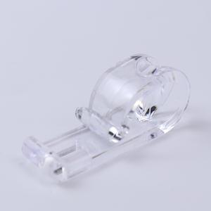 Gute Qualität Clip Roll mechanismus Blind komponenten Säulen transparente Kunststoff klammern für Vorhang <span class=keywords><strong>clips</strong></span> Haken vorhang fest binden - Product Image 2