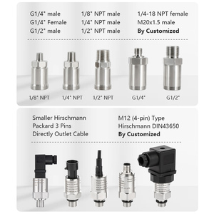Personalizado 0-40mpa 250mpa 300bar Digital Output Water Air Pressure Transducer <span class=keywords><strong>Sensor</strong></span> Preço - Product Image 2