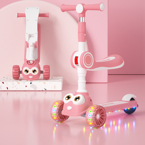 Ventes directes Trottinette pliante pour enfants de haute qualité Logo personnalisé Nouveau style de <span class=keywords><strong>ski</strong></span> pour enfants - Product Image 2