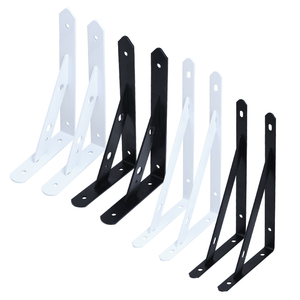 L Shape <strong>Shelf</strong> <strong>Bracket</strong> Powder Coating Wall <strong>Bracket</strong> <strong>Triangle</strong> <strong>Brackets</strong> - Product Image 5