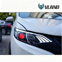 Paire de phares LED certifiés E-MARK, montage Plug&Play, phare LED automatique pour Honda Fit Jazz GK5 2014-2017