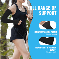 Manchon de compression pour bras avec insert en silicone 20-30 mmHg pour lymphœdème et soutien post-mastectomie