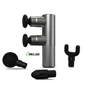 Nouvelle tendance Double têtes Mini pistolet de Massage 30 vitesses pistolet musculaire Massage pistolet à tissus profonds corps Fascia pistolet <span class=keywords><strong>masseur</strong></span> - Product Image 2