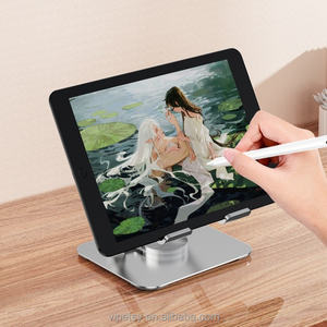 Support de bureau en métal de levage et de pliage à 360 degrés rotatif <span class=keywords><strong>IPD</strong></span> universel pour la diffusion en direct - Product Image 3